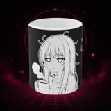 Loading… Tired Anime Girl Coffee Mug view 2
