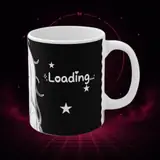 Loading… Tired Anime Girl Coffee Mug view 4