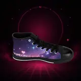 Galaxy Heart High-Top Sneakers view 4