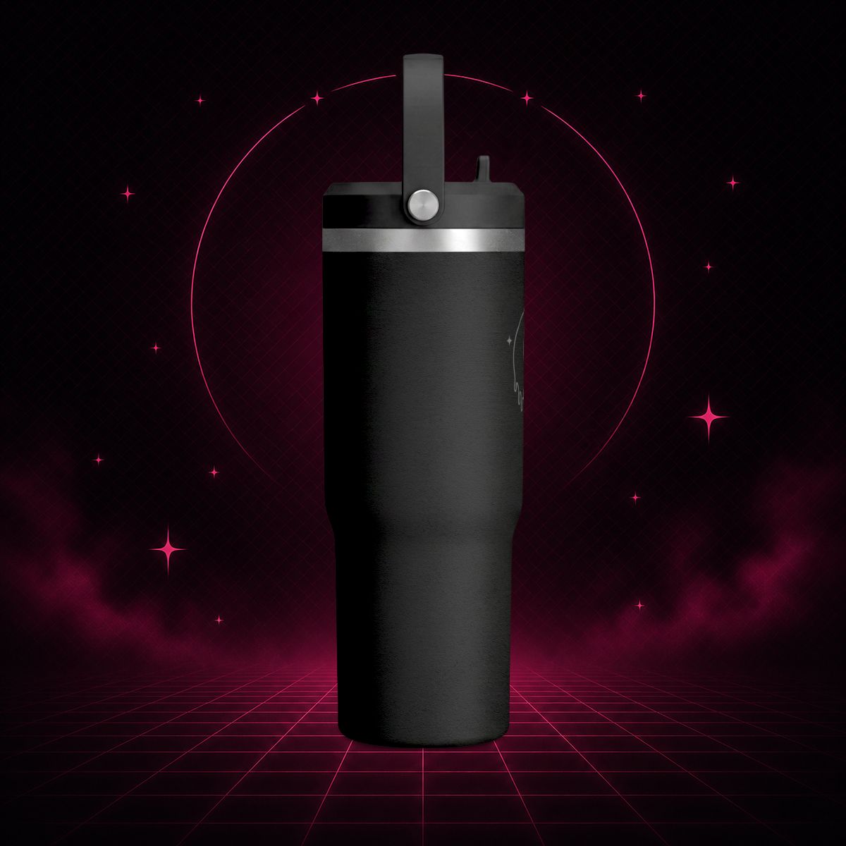 Moon & Stars 32oz Insulated Tumbler view 2
